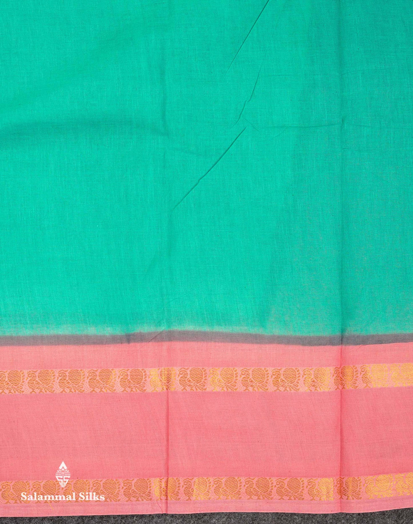 Beautiful Mustard Yellow Sungudi Cotton Saree With Contrast Dark Bottle Green Traditional Gap Border