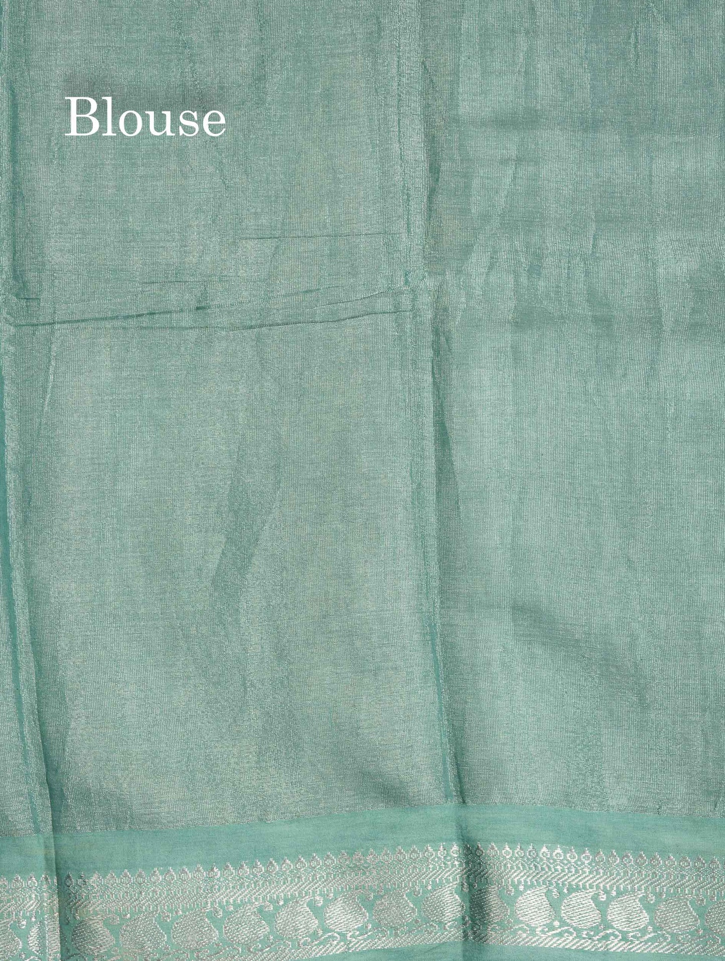 Stunning Pastel Violet Tissue Sungudi Cotton Saree With Small Traditional Silver Zari Border