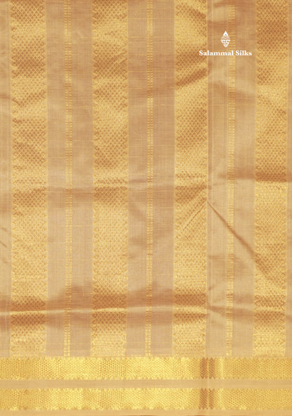 Brown Colour Pure Silk Cotton Saree With Mustard Yellow Border