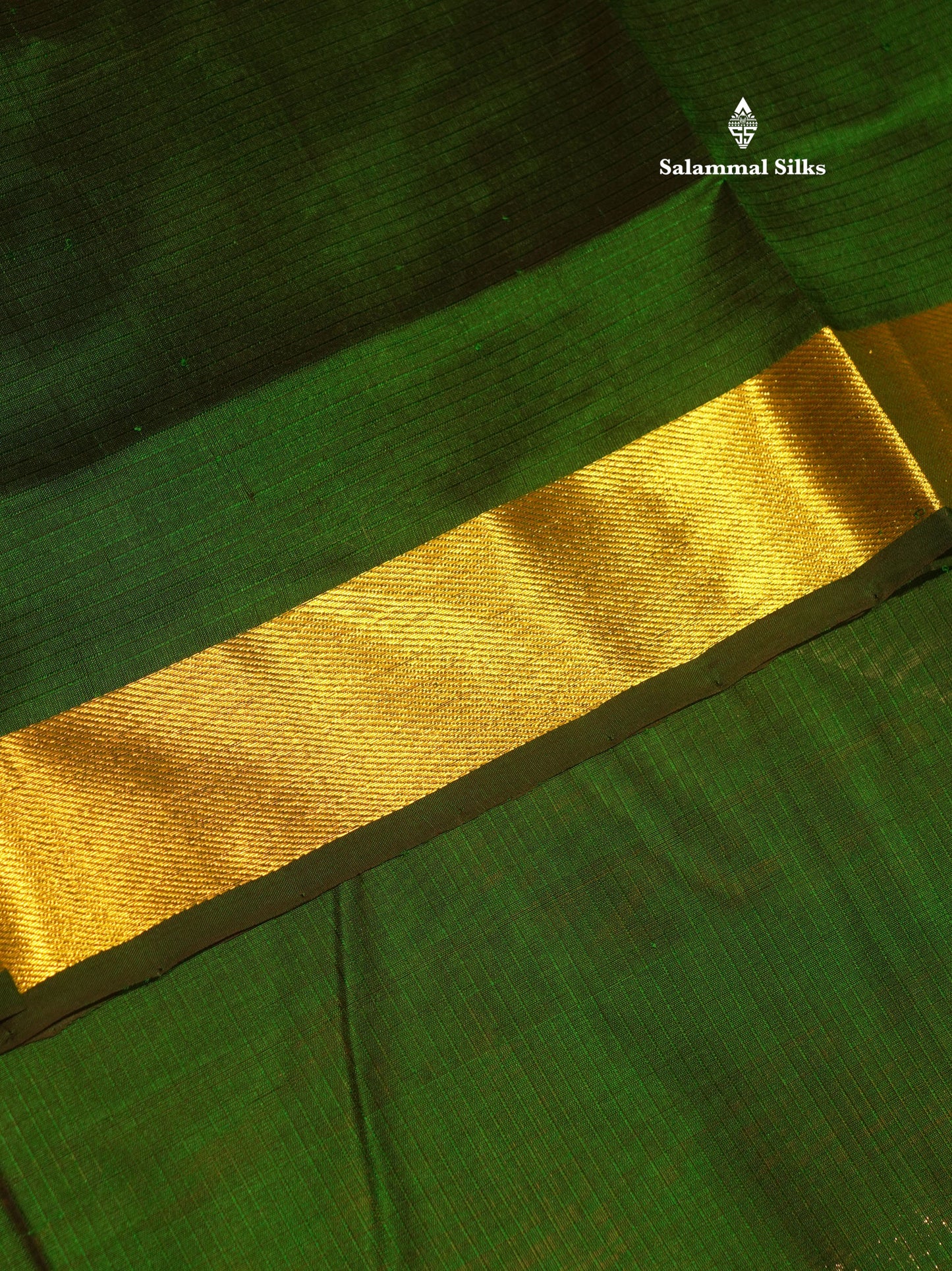 Violet Colour Pure Silk Cotton Saree With Gold Zari Border