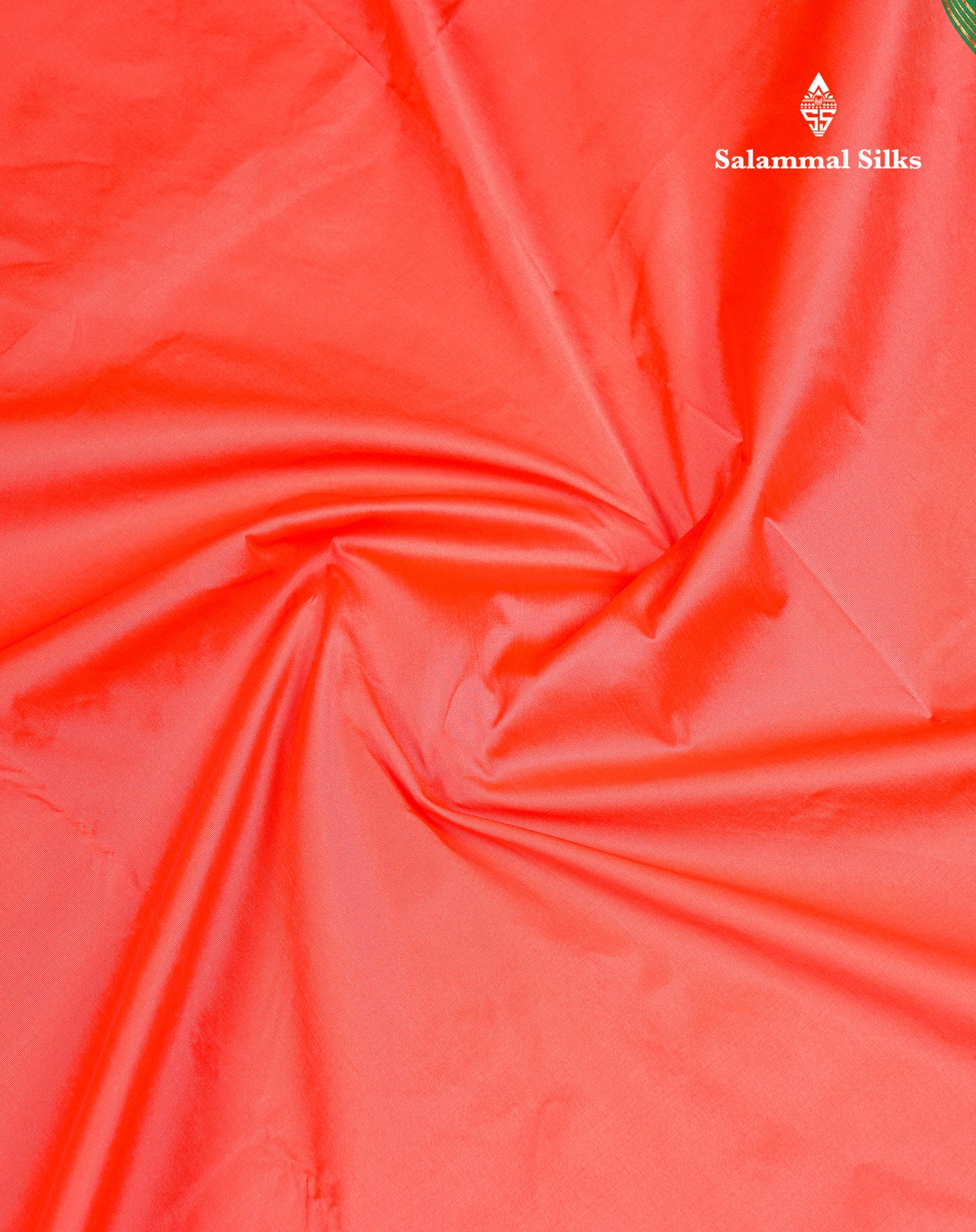 10.5 Yards Semi Silk Saree Green With Contrast Pink Traditional Border