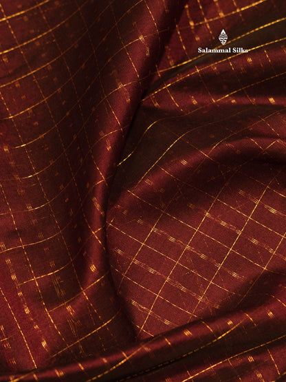 Lakshadeepam Violet Colour Pure Silk Cotton Saree With Contrast Parrot Green Border