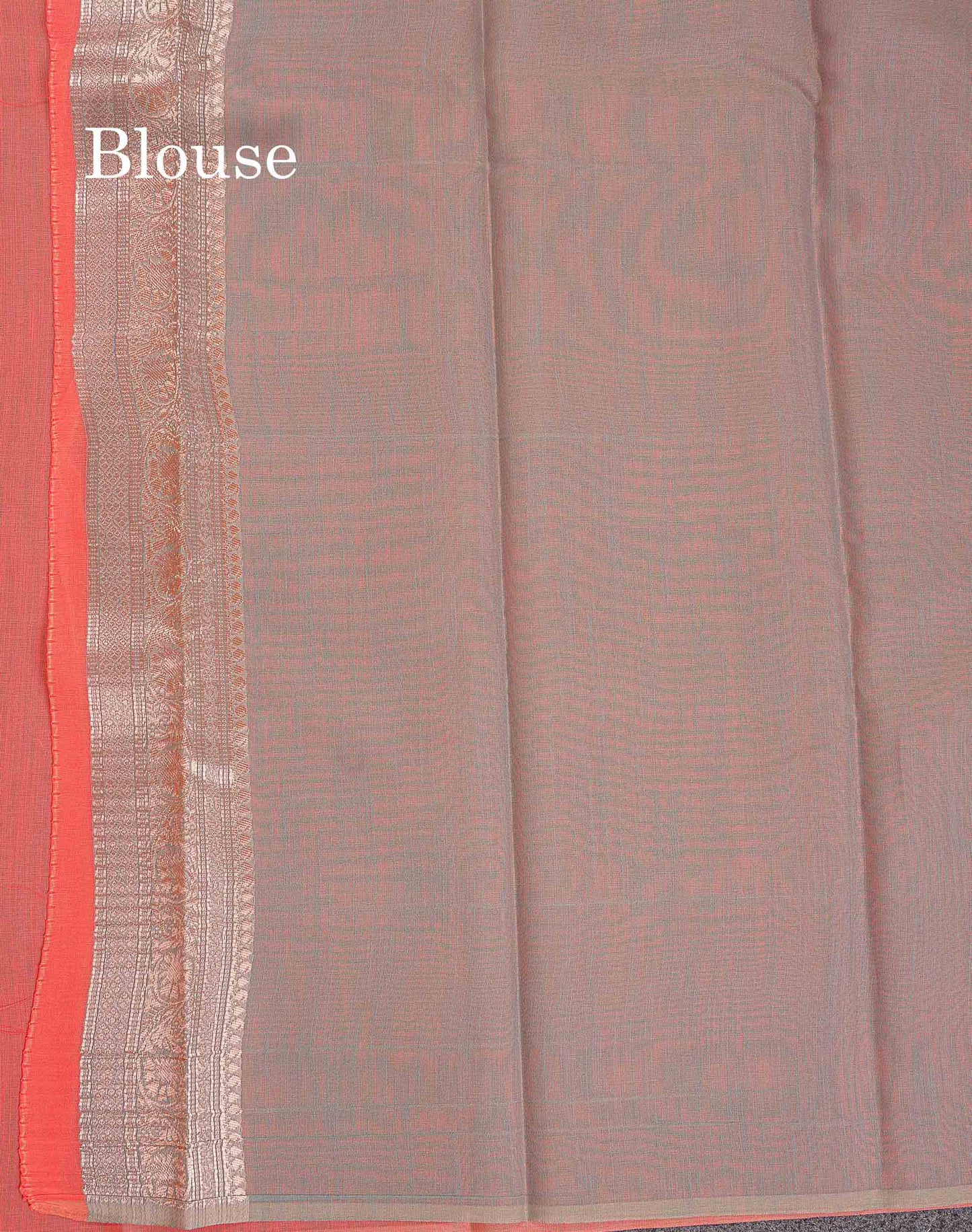 Cotton Mix Saree - Light Pink Colour Body Thread Butta With Fancy Border