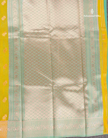 Cotton Mix Saree - Light Pink Colour Body Thread Butta With Fancy Border