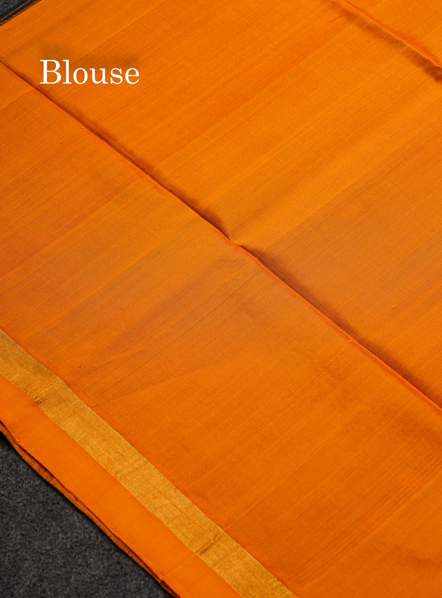 Beautiful Dark Bottle Green Thread Lines & Butta Pure Silk Cotton Saree With Contrast Mustard Yellow Blouse