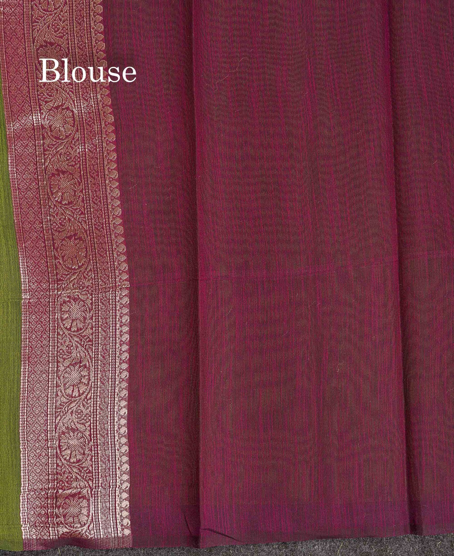 Cotton Mix Saree - Light Pink Colour Body Thread Butta With Fancy Border