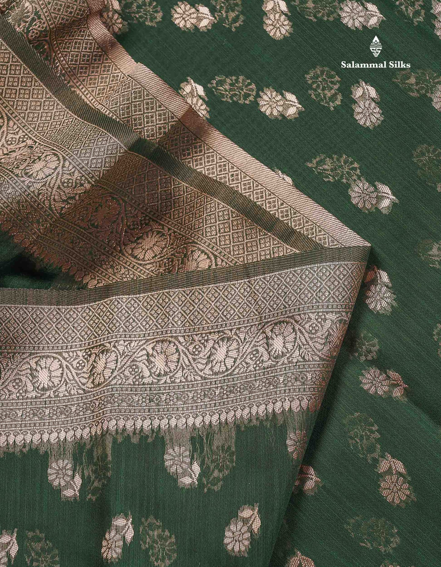 Cotton Mix Saree - Light Pink Colour Body Thread Butta With Fancy Border