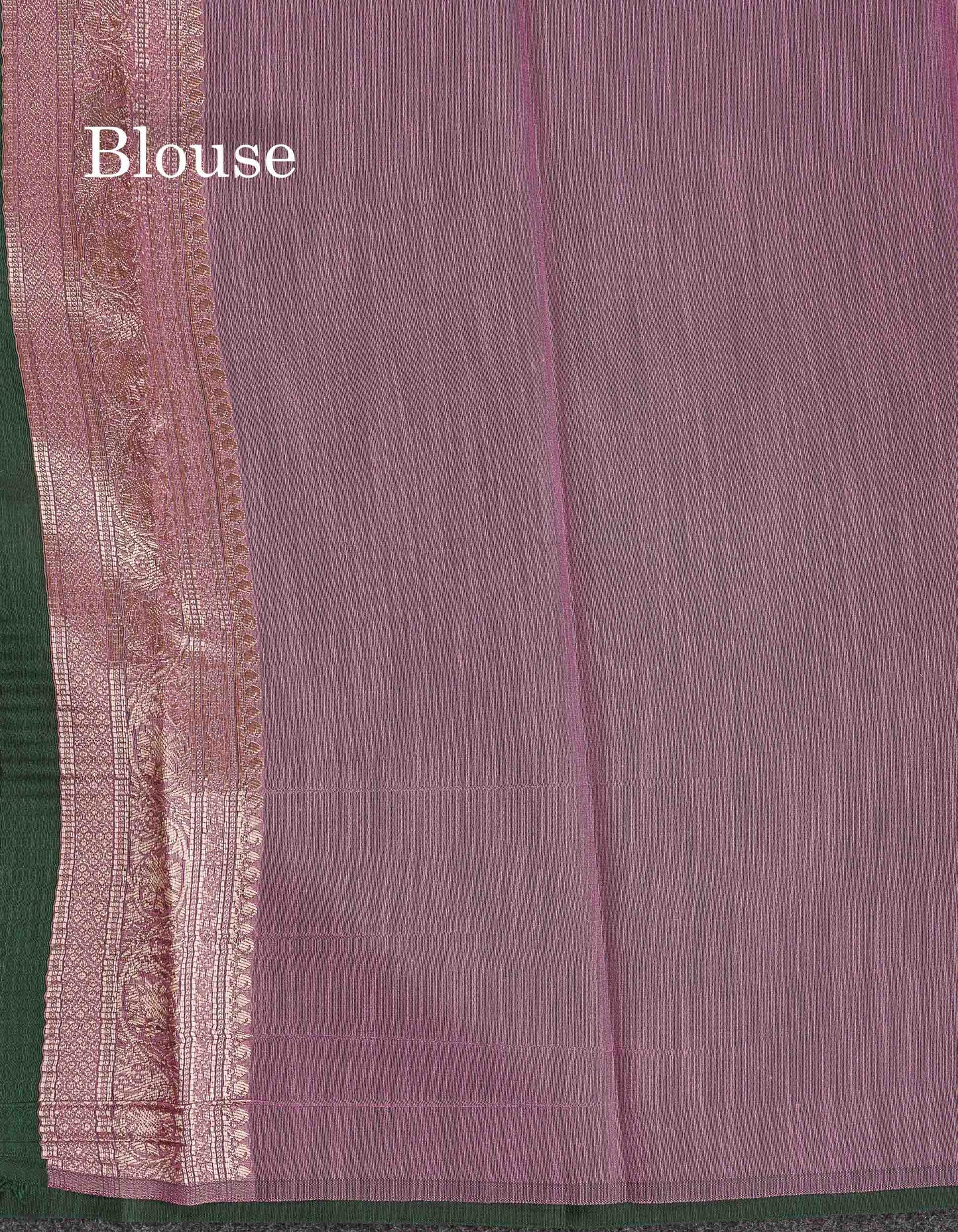 Cotton Mix Saree - Light Pink Colour Body Thread Butta With Fancy Border