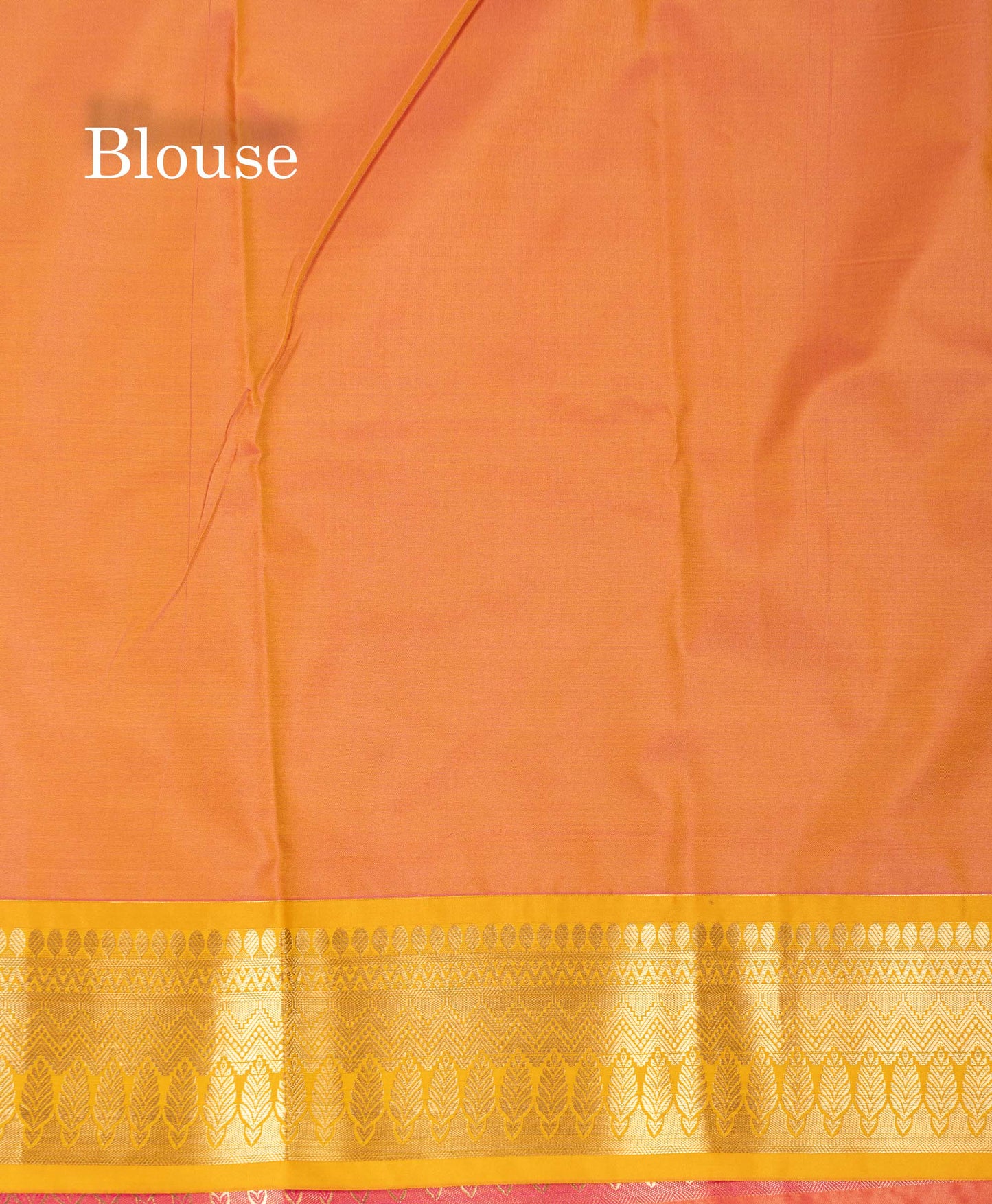 Beautiful Magenta Pink Semi Silk Saree With Contrast Mustard Yellow Border
