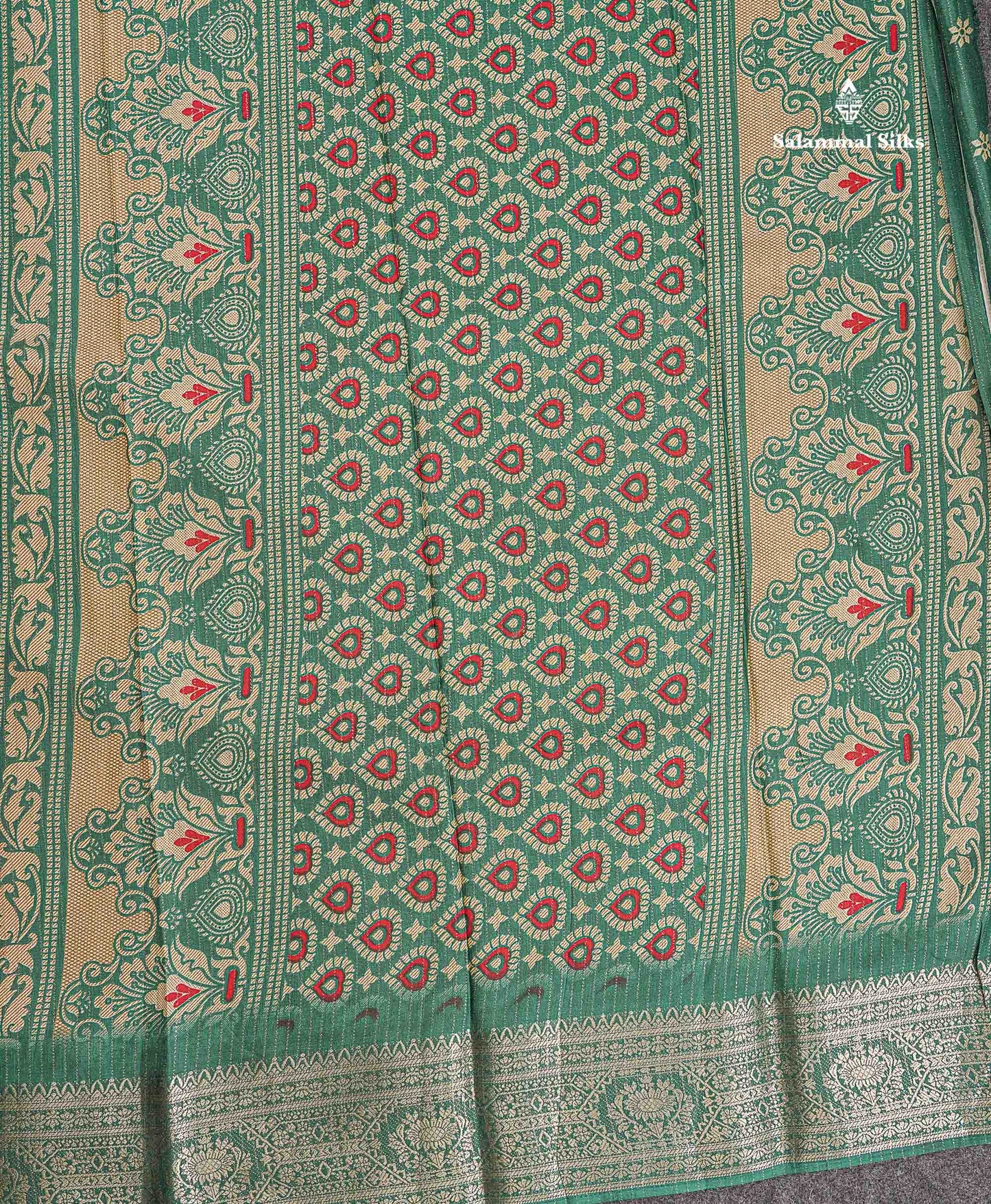 Semi Tussar Fancy Saree - Purple Colour Body With Contrast Yellow Fancy Border