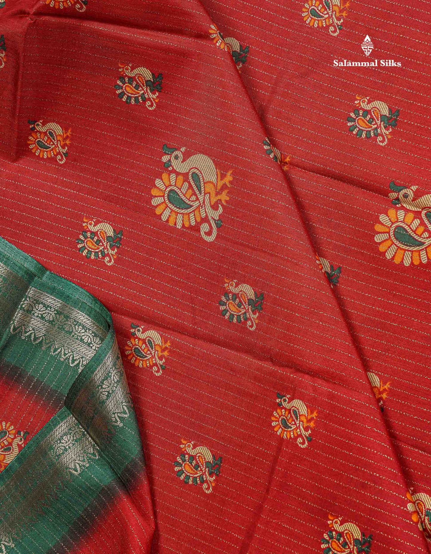 Semi Tussar Fancy Saree - Purple Colour Body With Contrast Yellow Fancy Border