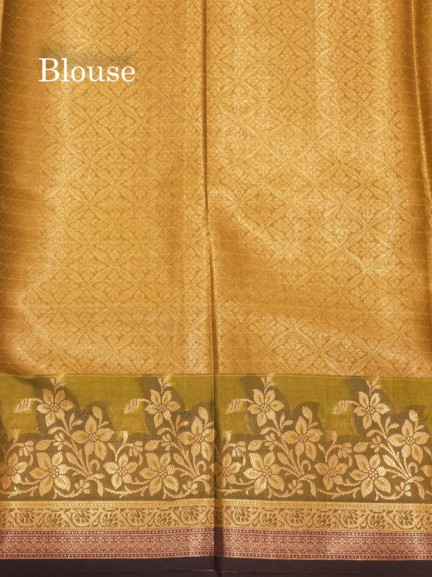 Lemon Yellow Colour Small Checks Semi Silk Saree With Fancy Border