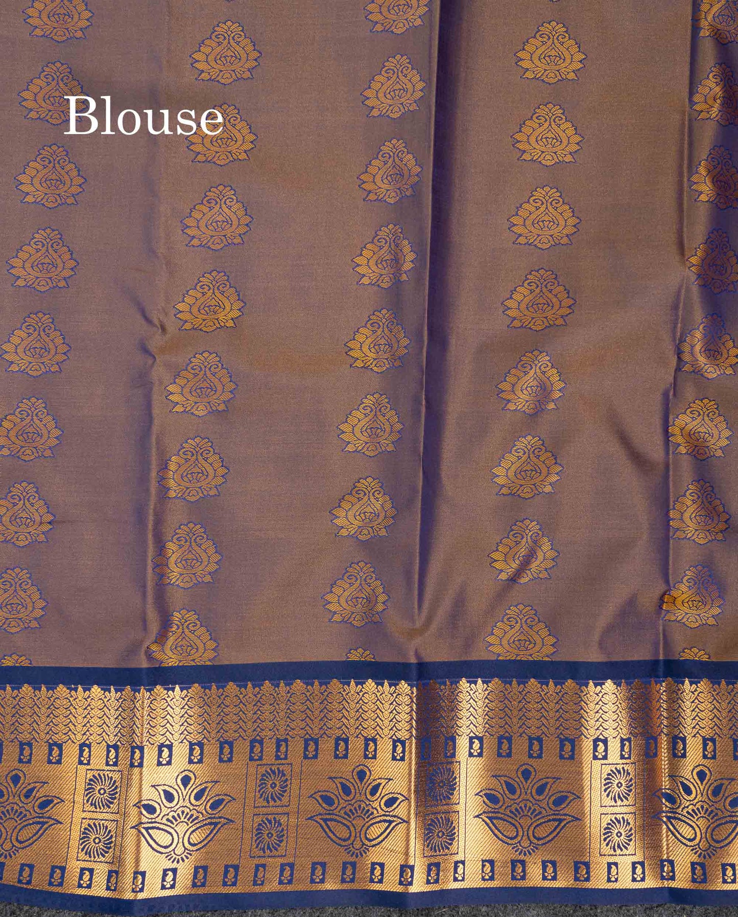 Beautiful Rust Orange Semi Silk Saree With Contrast Brown Traditional Border