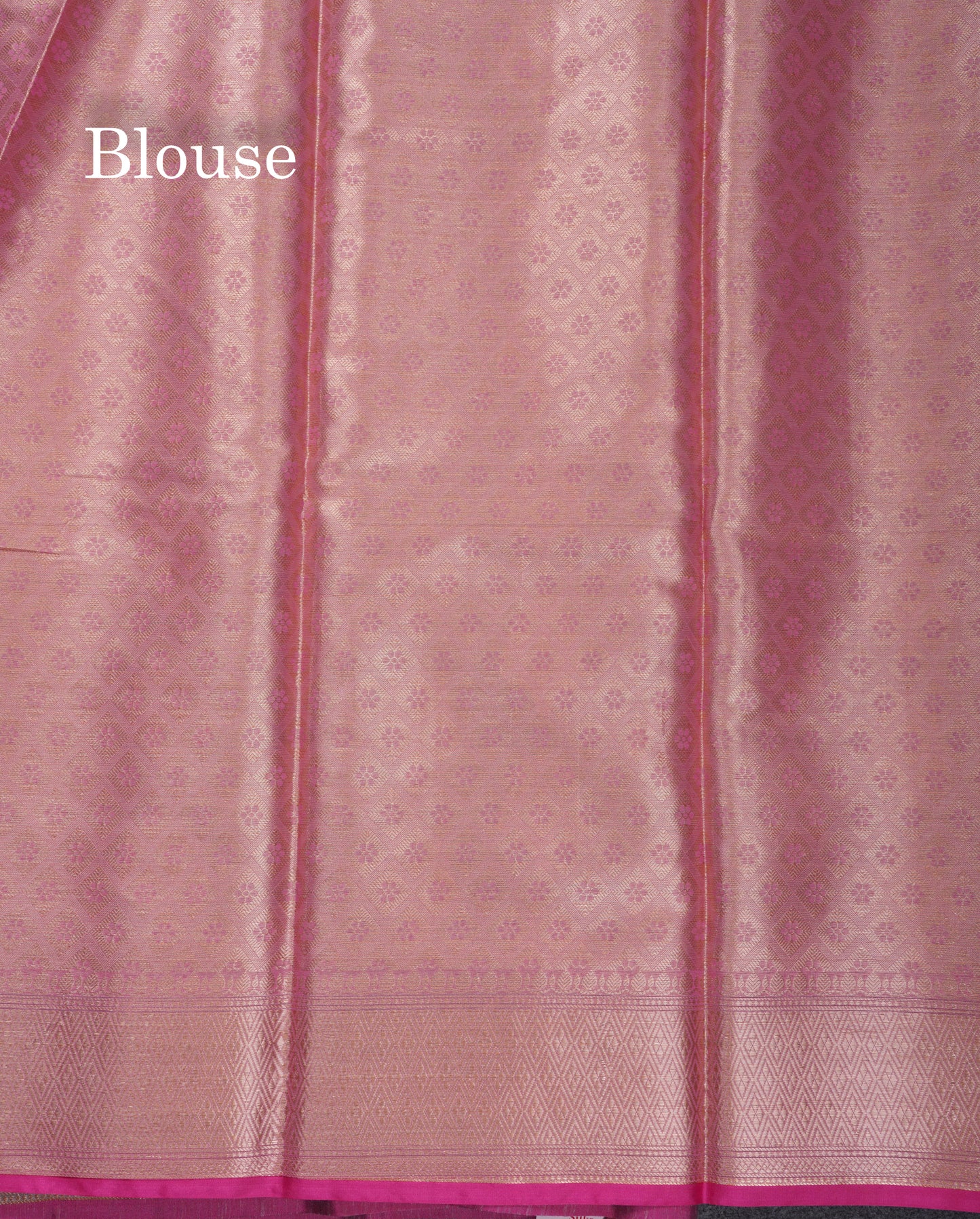 Beautiful Grey Linen Cotton Mix Fancy Saree With Contrast Pink Blouse