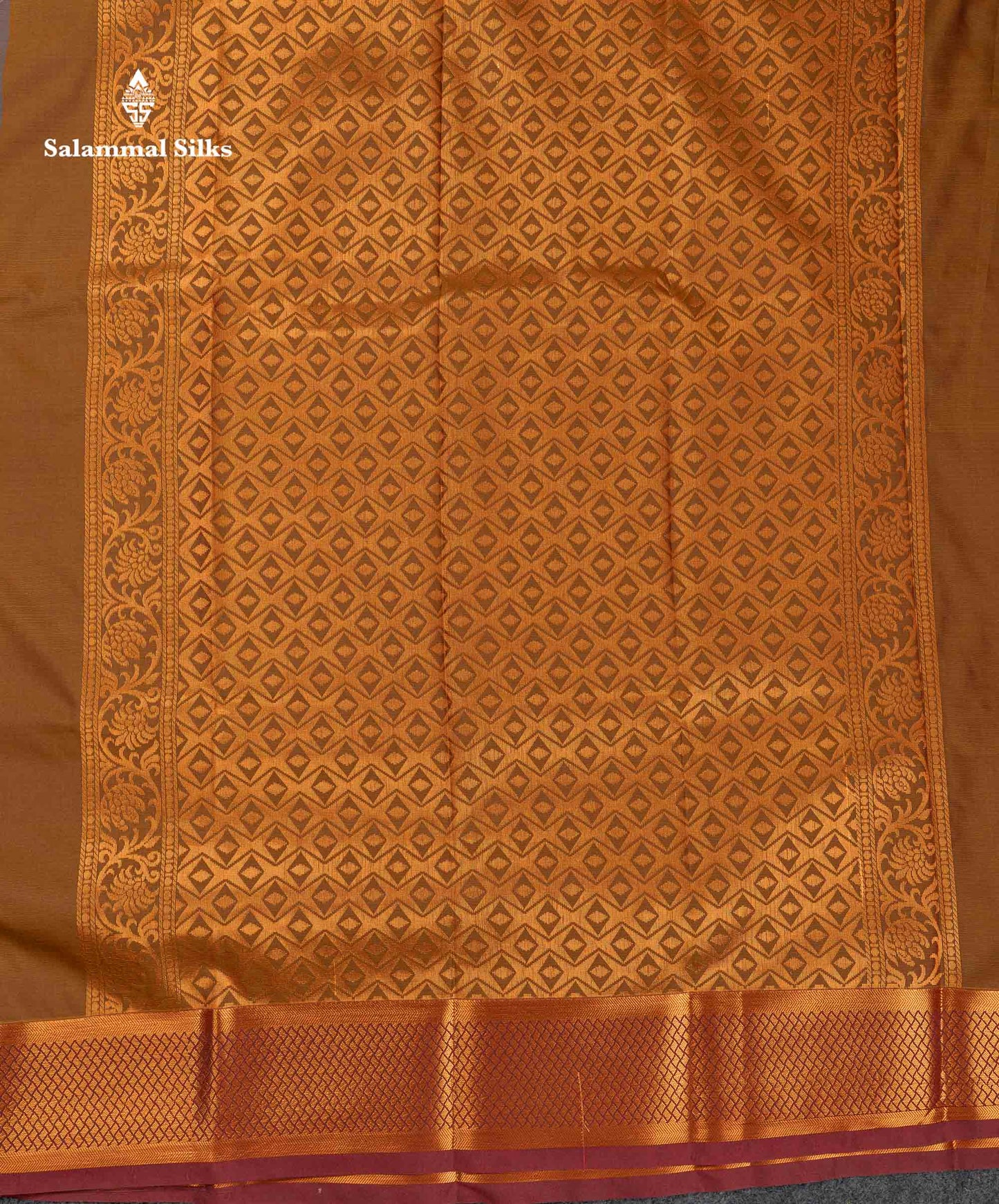 Beautiful Light Violet Semi Silk Saree With Contrast Magenta Traditional Border
