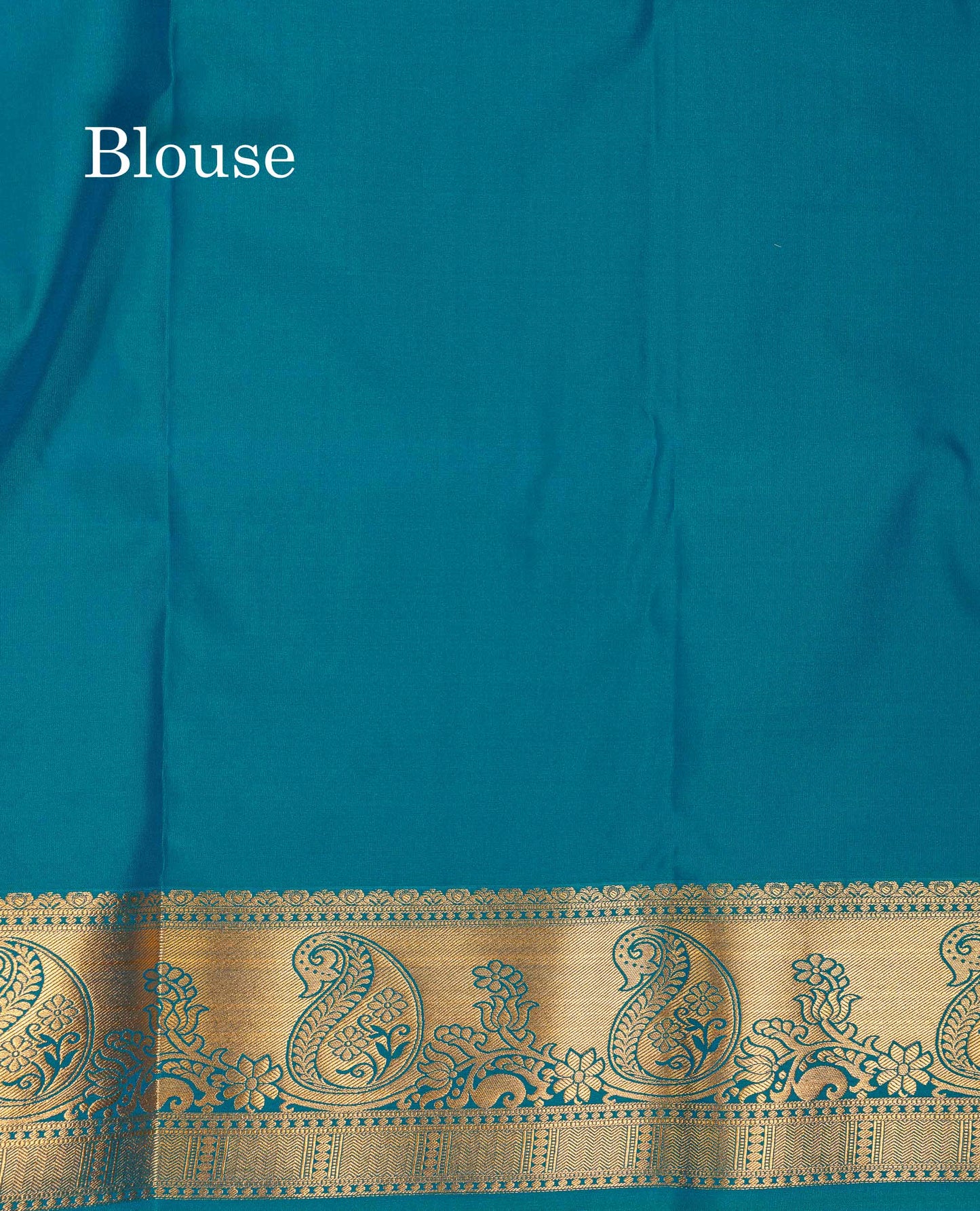Beautiful Magenta Vertical Zari Line With Butta Semi Silk Saree With Contrast Peacock Blue Traditional Border