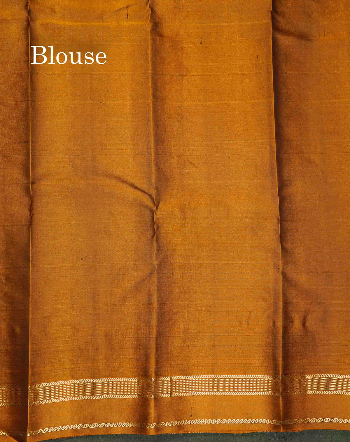 Pure Kanjivaram Silk Saree - Snuff Brown Colour Body With Contrast Brown Gap Border