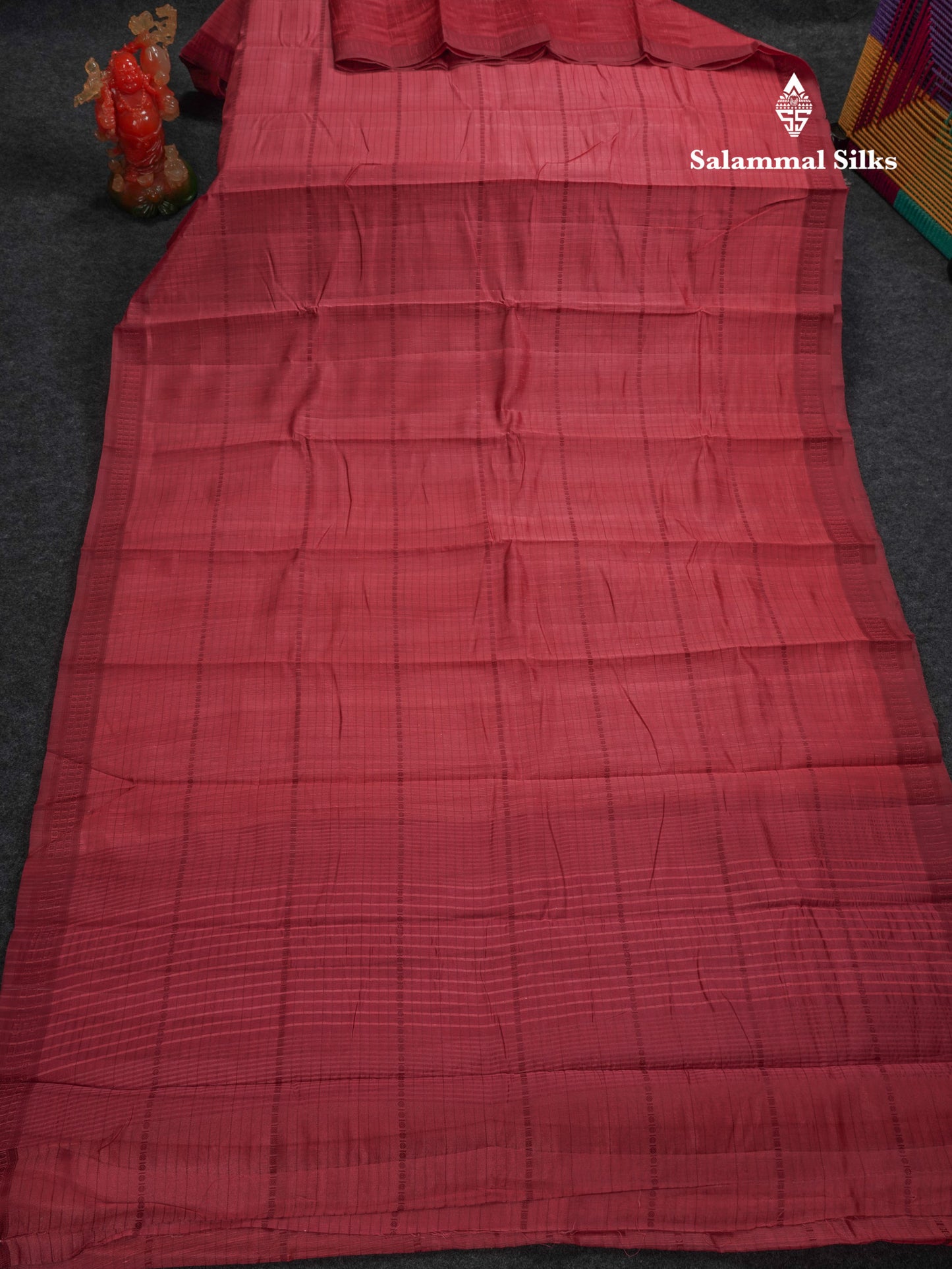 Beautiful Manthulir Green Jute Cotton Mix Fancy Saree With Traditional Small Border