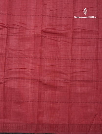 Beautiful Manthulir Green Jute Cotton Mix Fancy Saree With Traditional Small Border