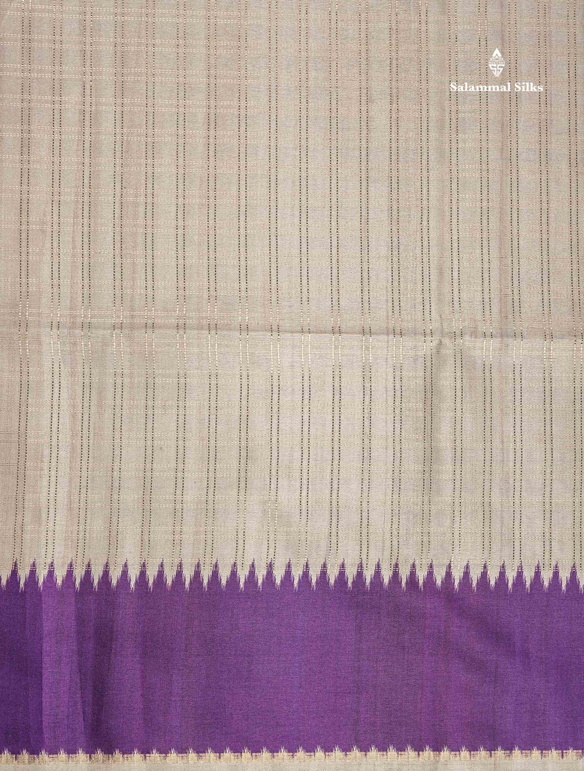 Semi Tussar Saree - Yellow Colour Body With Contrast Maroon Border