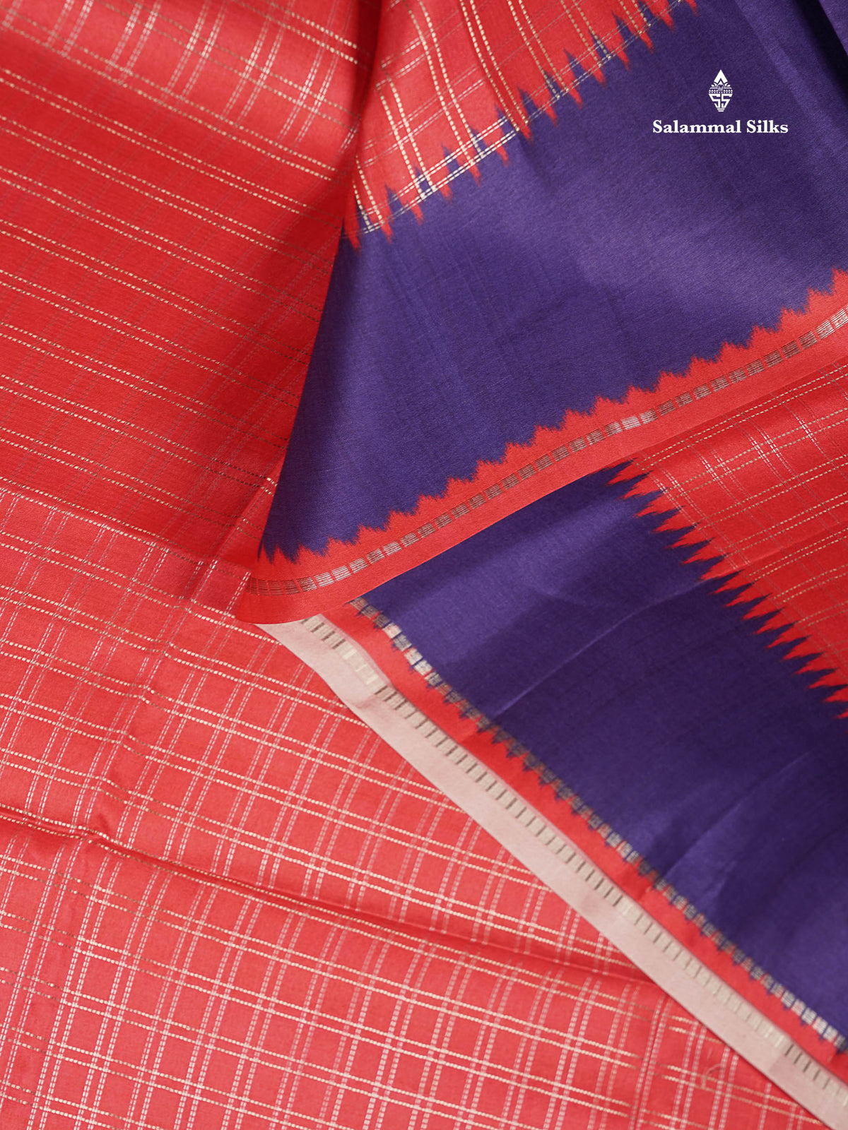 Semi Tussar Saree - Yellow Colour Body With Contrast Maroon Border
