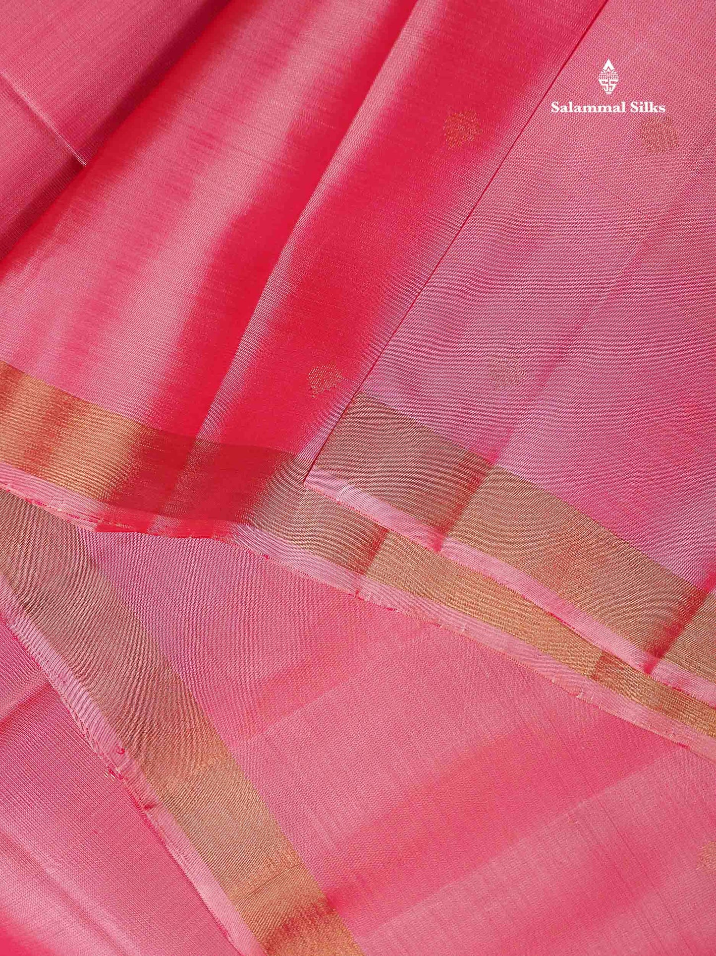 Pure Mix Soft Silk Saree - Blueish Grey Colour Body With Contrast Royal Blue Blouse