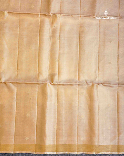 Pure Mix Soft Silk Saree - Blueish Grey Colour Body With Contrast Royal Blue Blouse