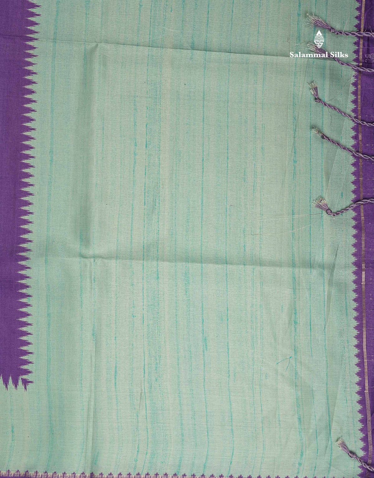 Semi Tussar Saree - Yellow Colour Body With Contrast Maroon Border