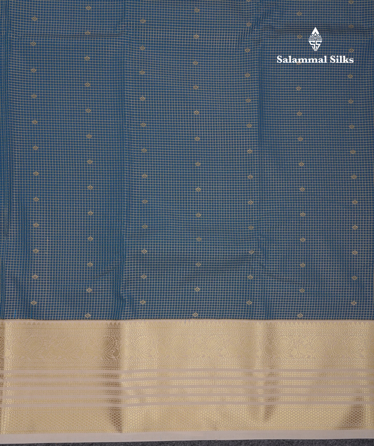 Beautiful Olive Mustard Yellow Semi Silk Saree With Contrast Dark Violet Traditional Border