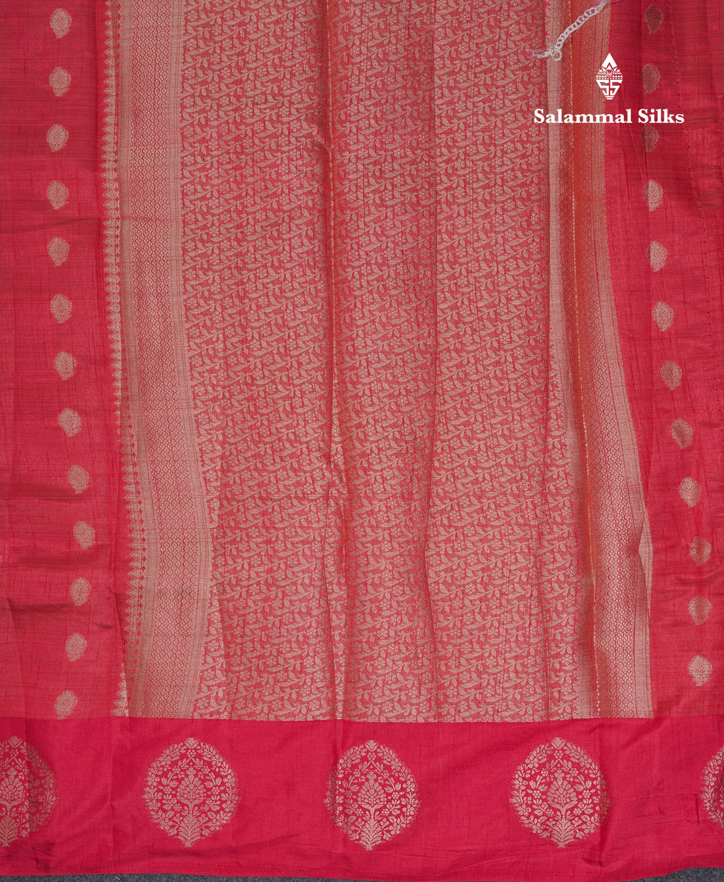Beautiful Parrot Green Semi Tussar Saree With Fancy Border