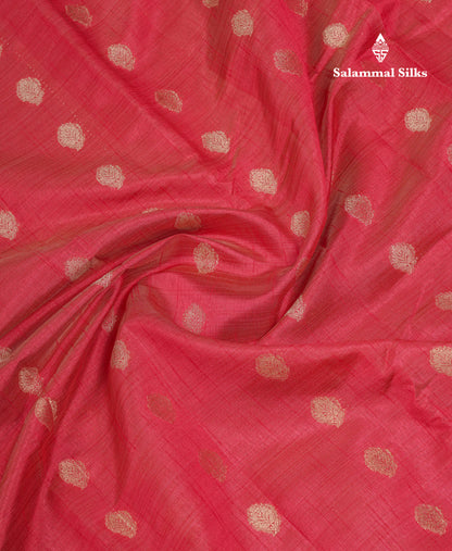 Beautiful Parrot Green Semi Tussar Saree With Fancy Border