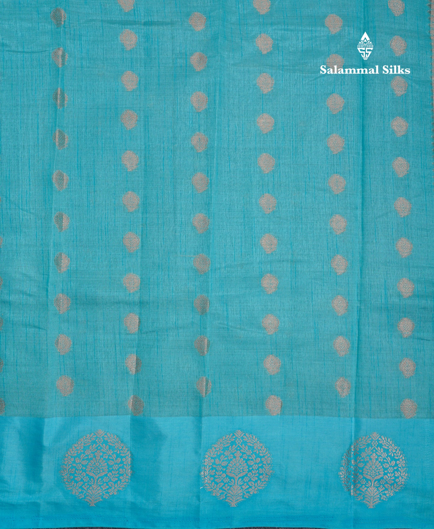 Beautiful Parrot Green Semi Tussar Saree With Fancy Border