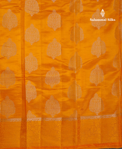 Beautiful Parrot Green Semi Tussar Saree With Fancy Border