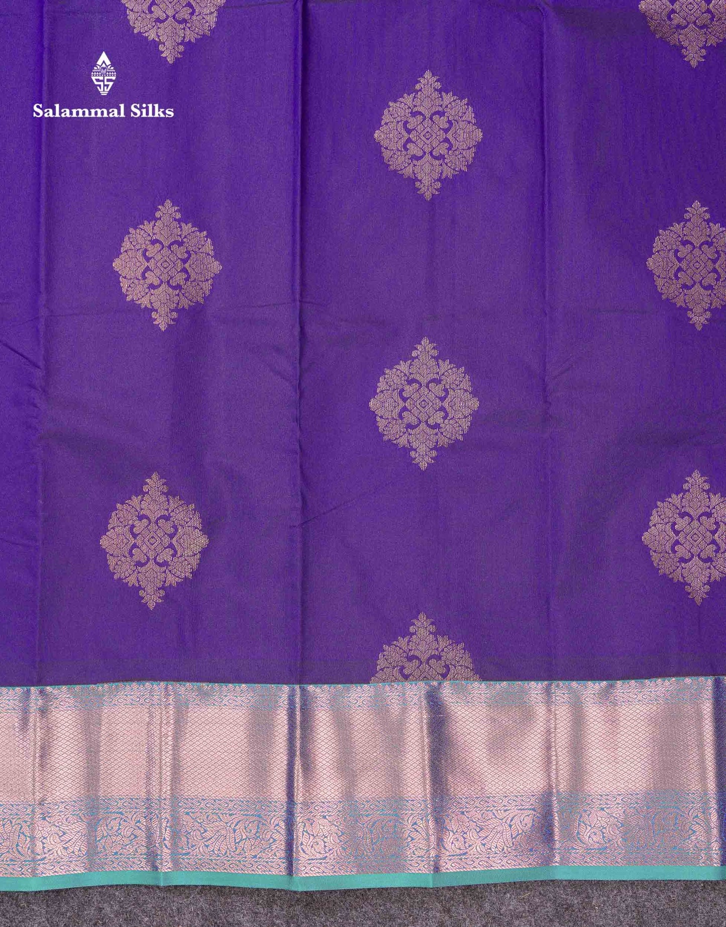 Beautiful Dual Tone Rani Pink Semi Silk Saree With Contrast Peacock Green Traditional Border