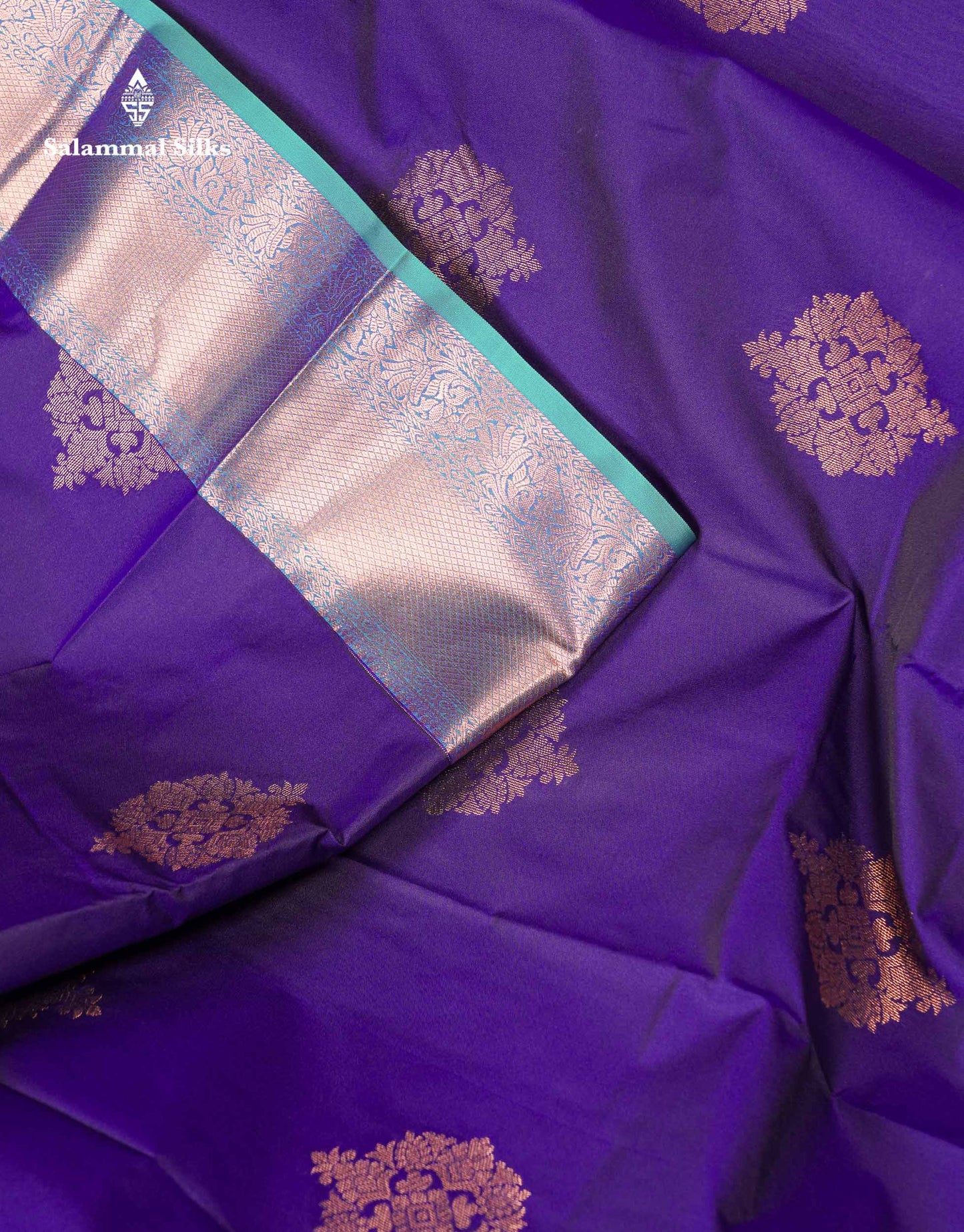 Beautiful Dual Tone Rani Pink Semi Silk Saree With Contrast Peacock Green Traditional Border