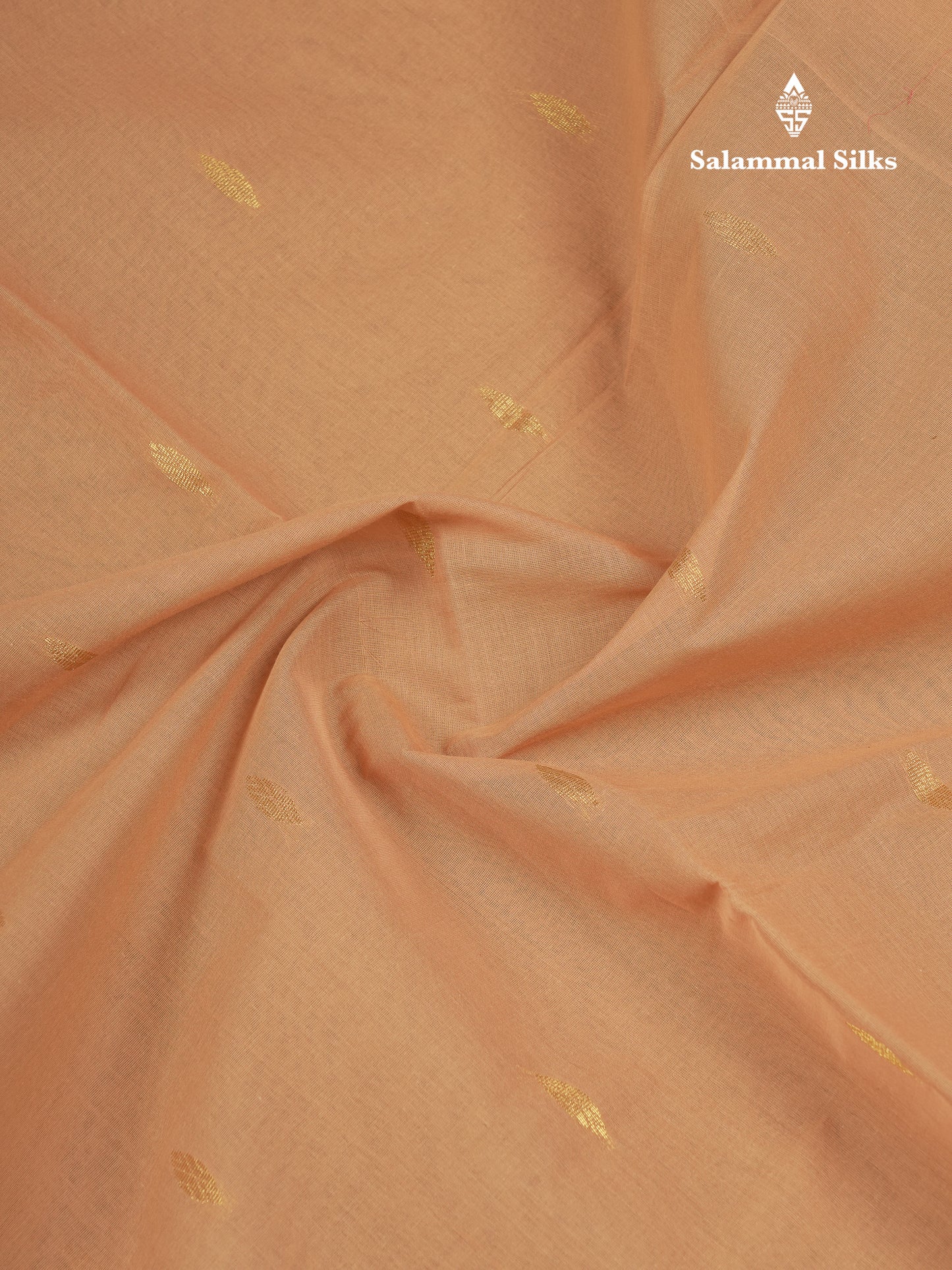 Beautiful Light Elaichi Green Pure Cotton Saree With Traditional Temple Border