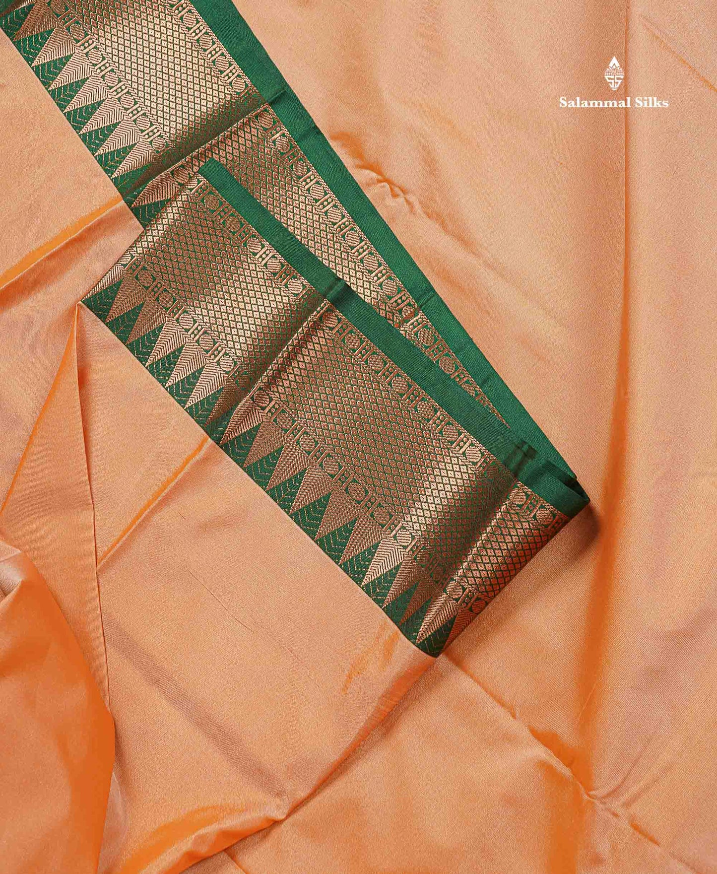 Semi Silk Saree - Anandha Blue Colour Body Plain With Contrast Maroon Traditional Temple Border