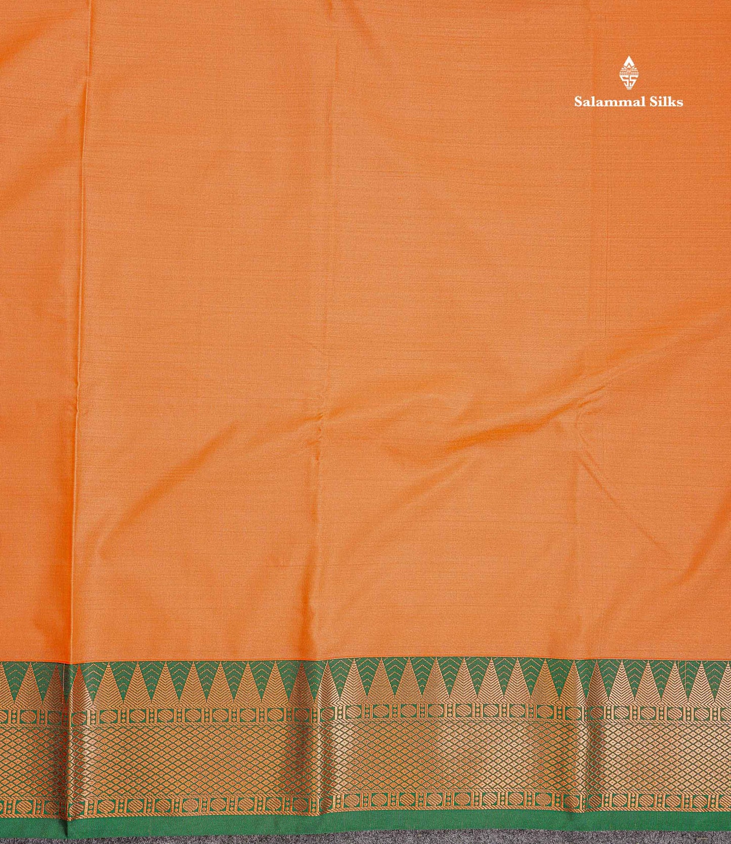 Semi Silk Saree - Anandha Blue Colour Body Plain With Contrast Maroon Traditional Temple Border