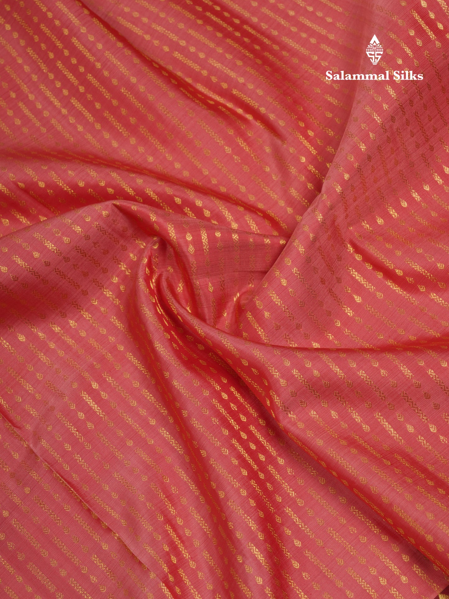 Beautiful Dark Peach Kanjivaram Pure Kanjivaram Silk Saree With Contrast Maroon Traditional Evening Morning Border