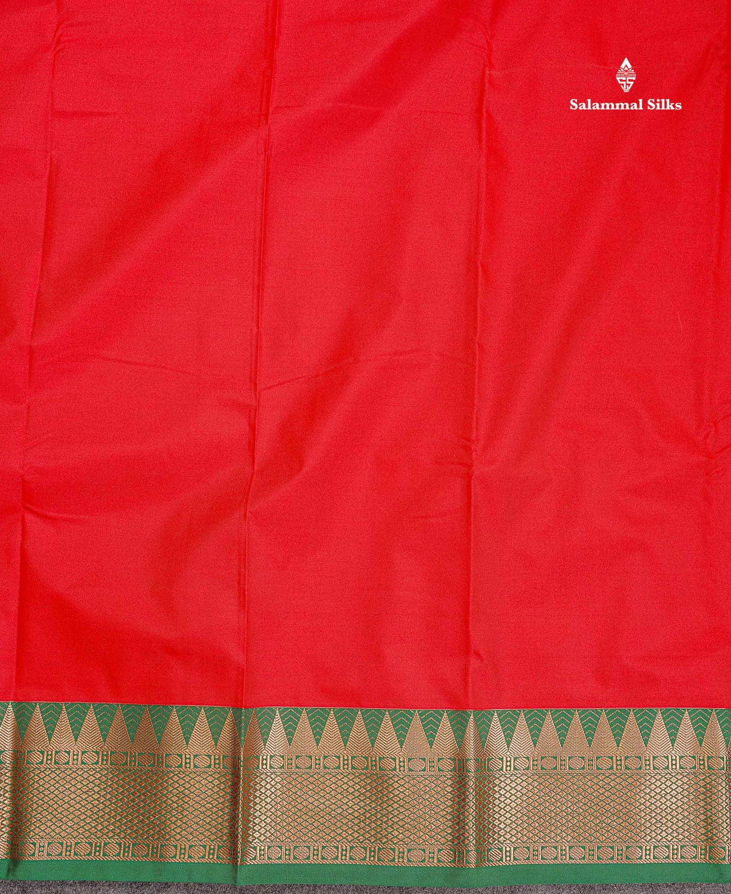 Semi Silk Saree - Anandha Blue Colour Body Plain With Contrast Maroon Traditional Temple Border