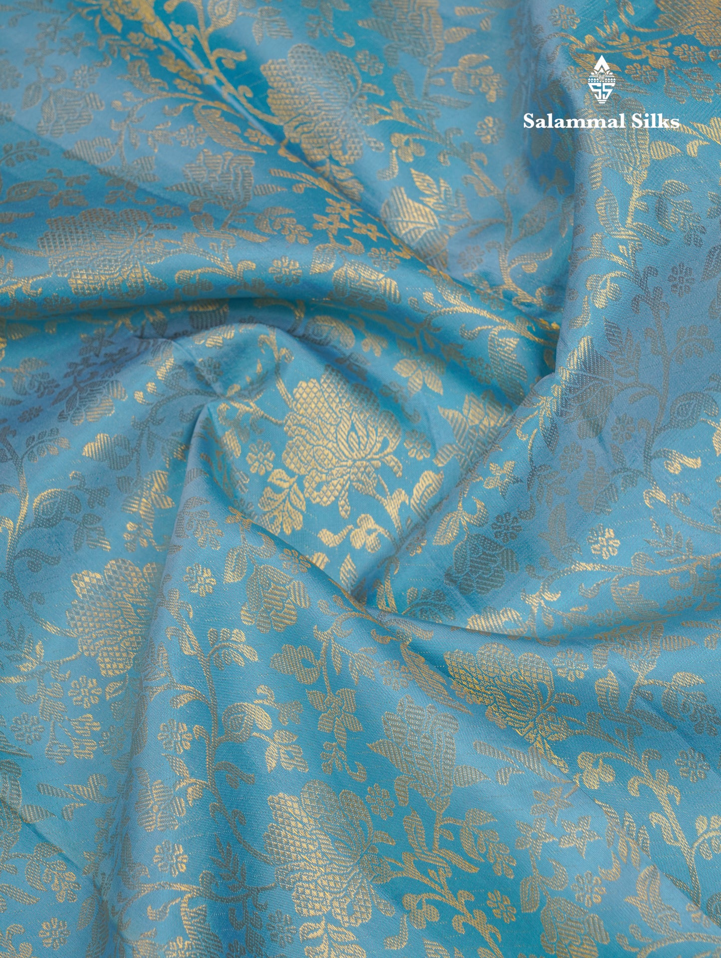 Beautiful Sea Blue Pure Kanjivaram Silk Saree With Contrast Magenta Traditional Evening Morning Border