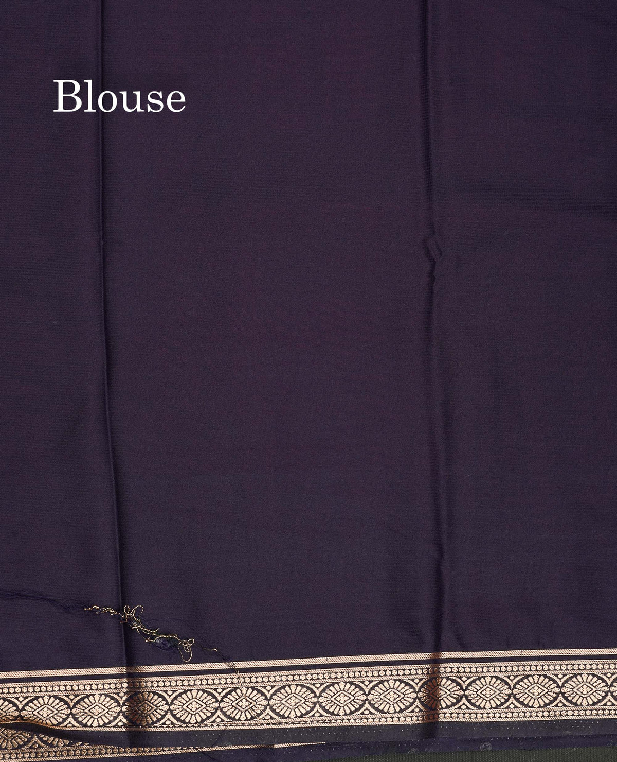 Semi Mysore Silk Saree - Bottle Green Colour Body Plain With Contrast Baby Pink Small Border