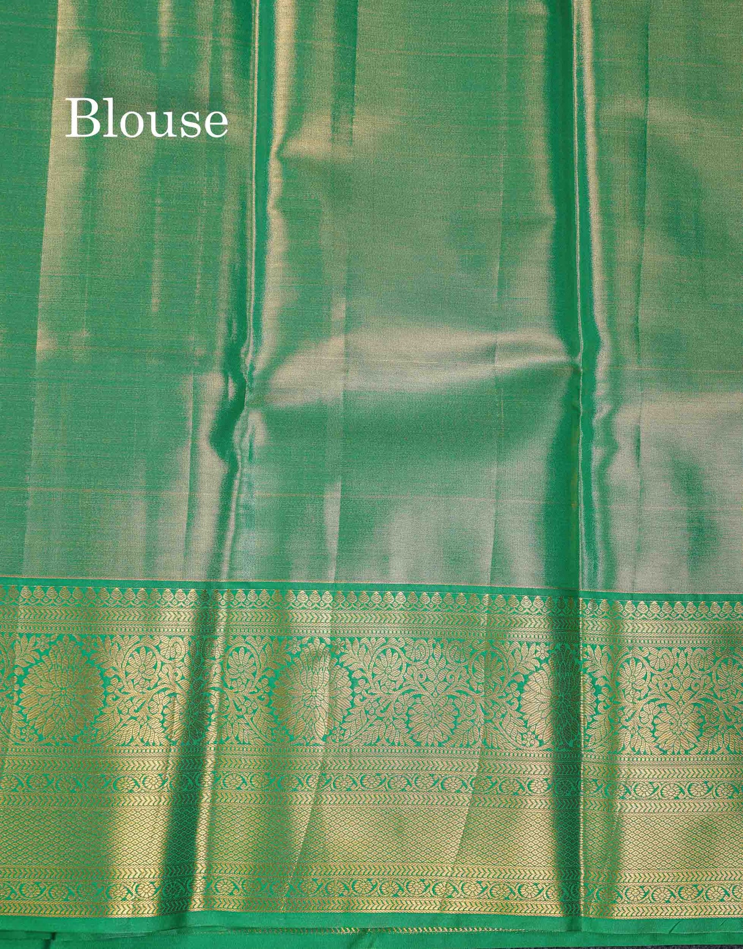 Beautiful Light Peach Tissue Bridal Semi Silk Saree With Contrast Green Traditional Evening Morning Border