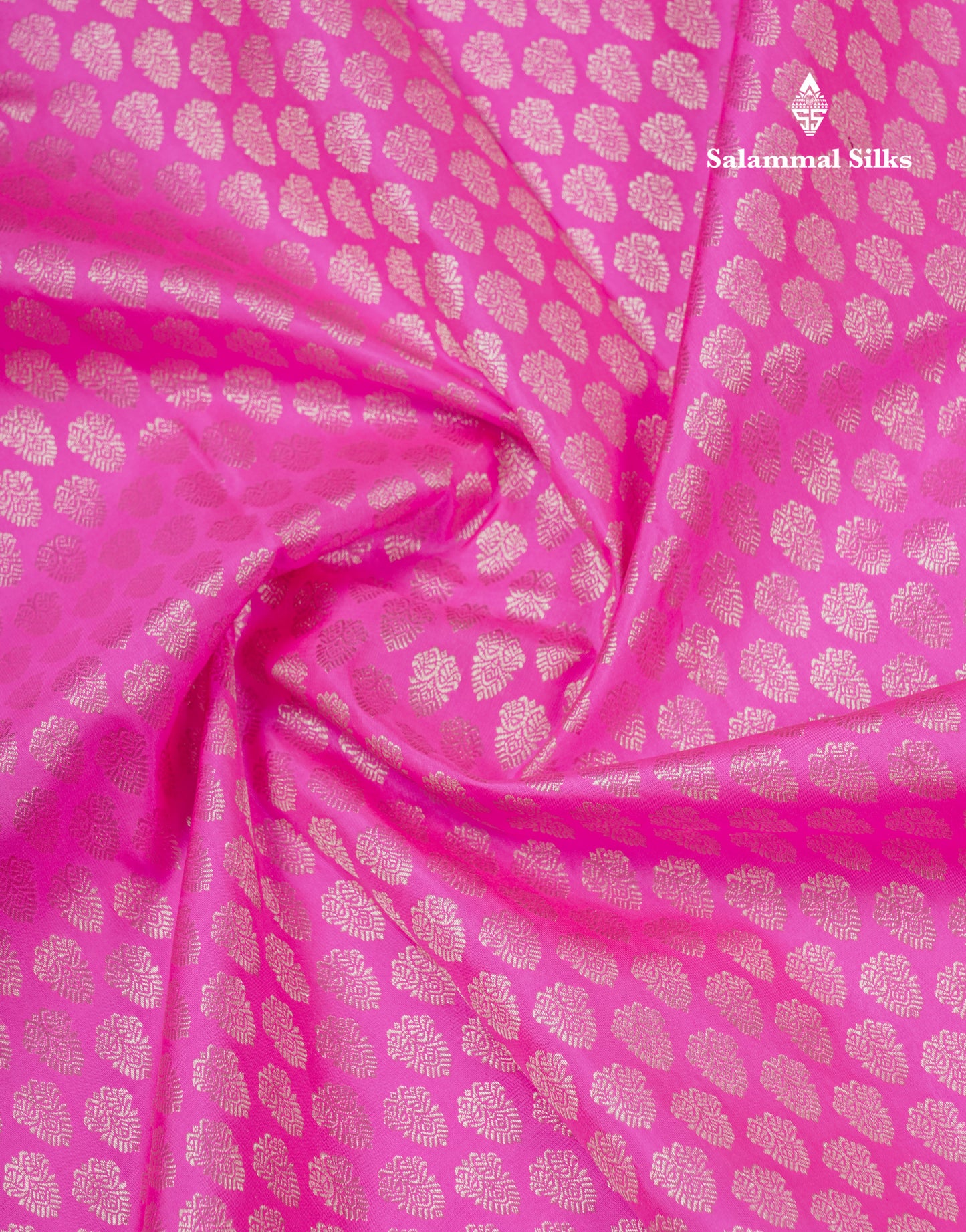 Beautiful Light Pink Pure Kanjivaram Silk Saree With Traditional Komatha Design Border