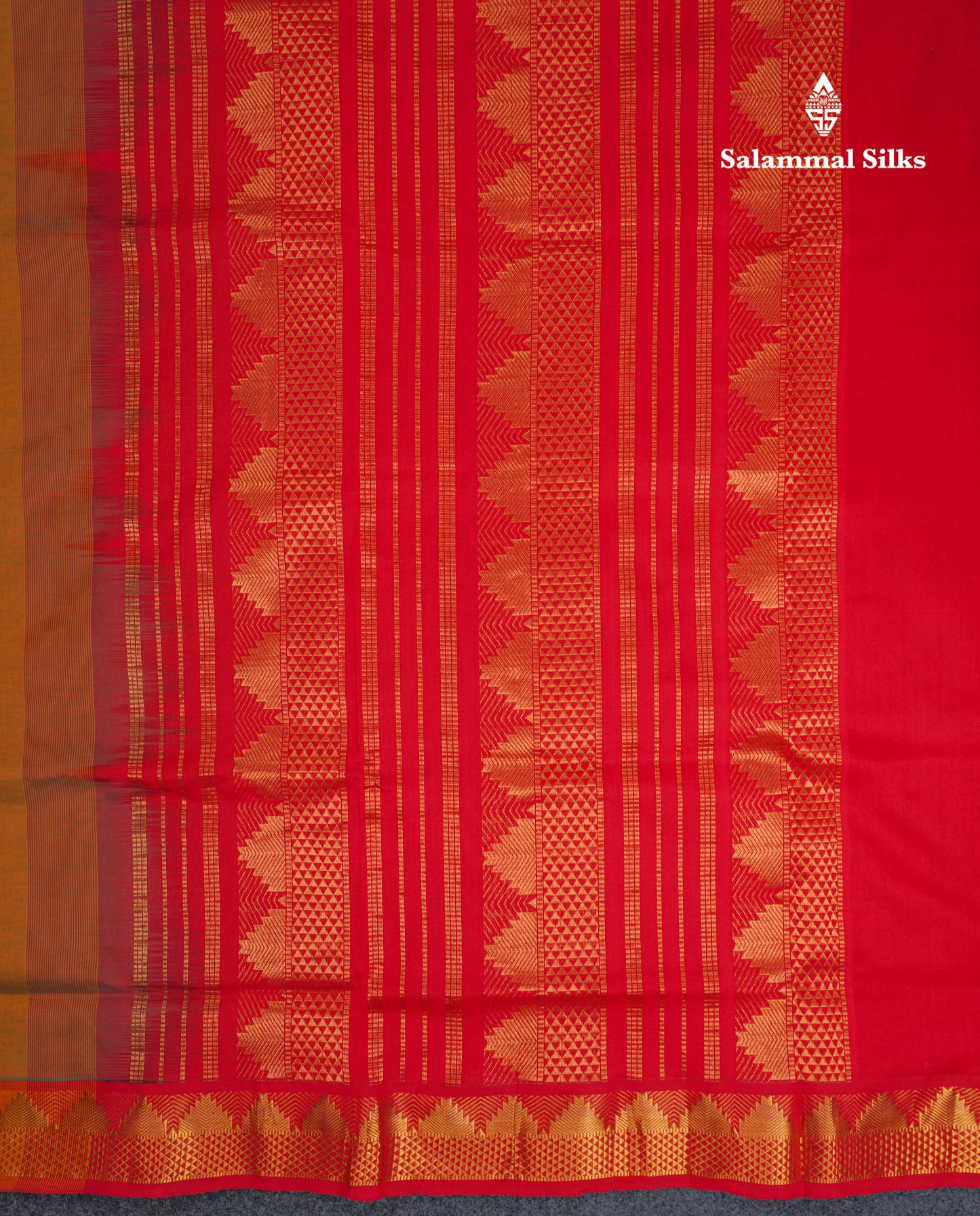 Beautiful Dual Tone Mustard Yellow Plain Semi Silk Cotton Saree With  Traditional Border