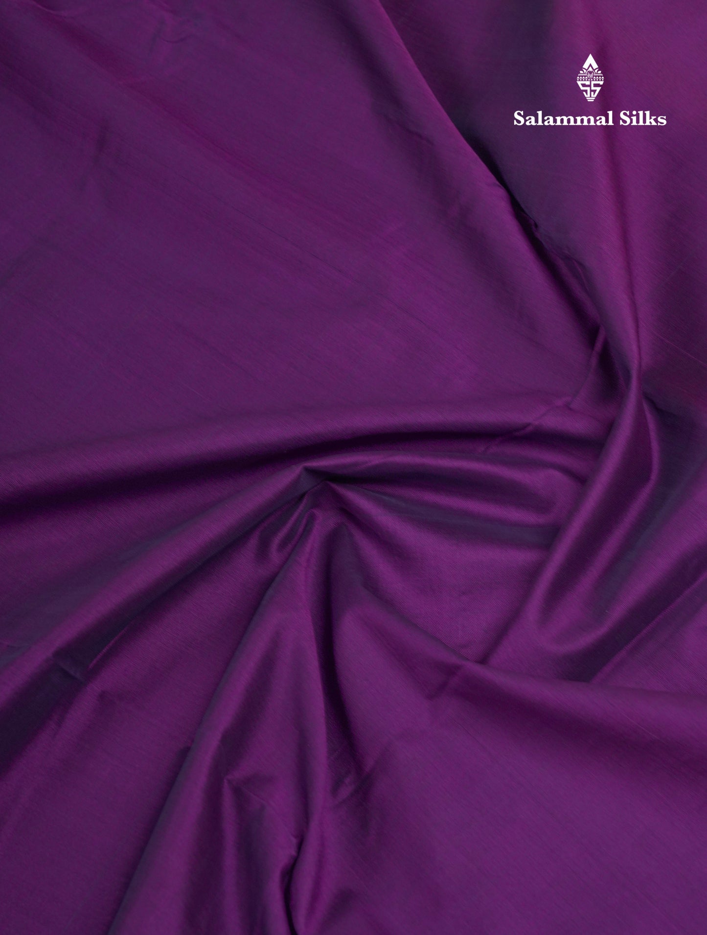 Beautiful Dark Purple Plain Semi Silk Cotton Saree With Contrast Mustard Yellow Blouse