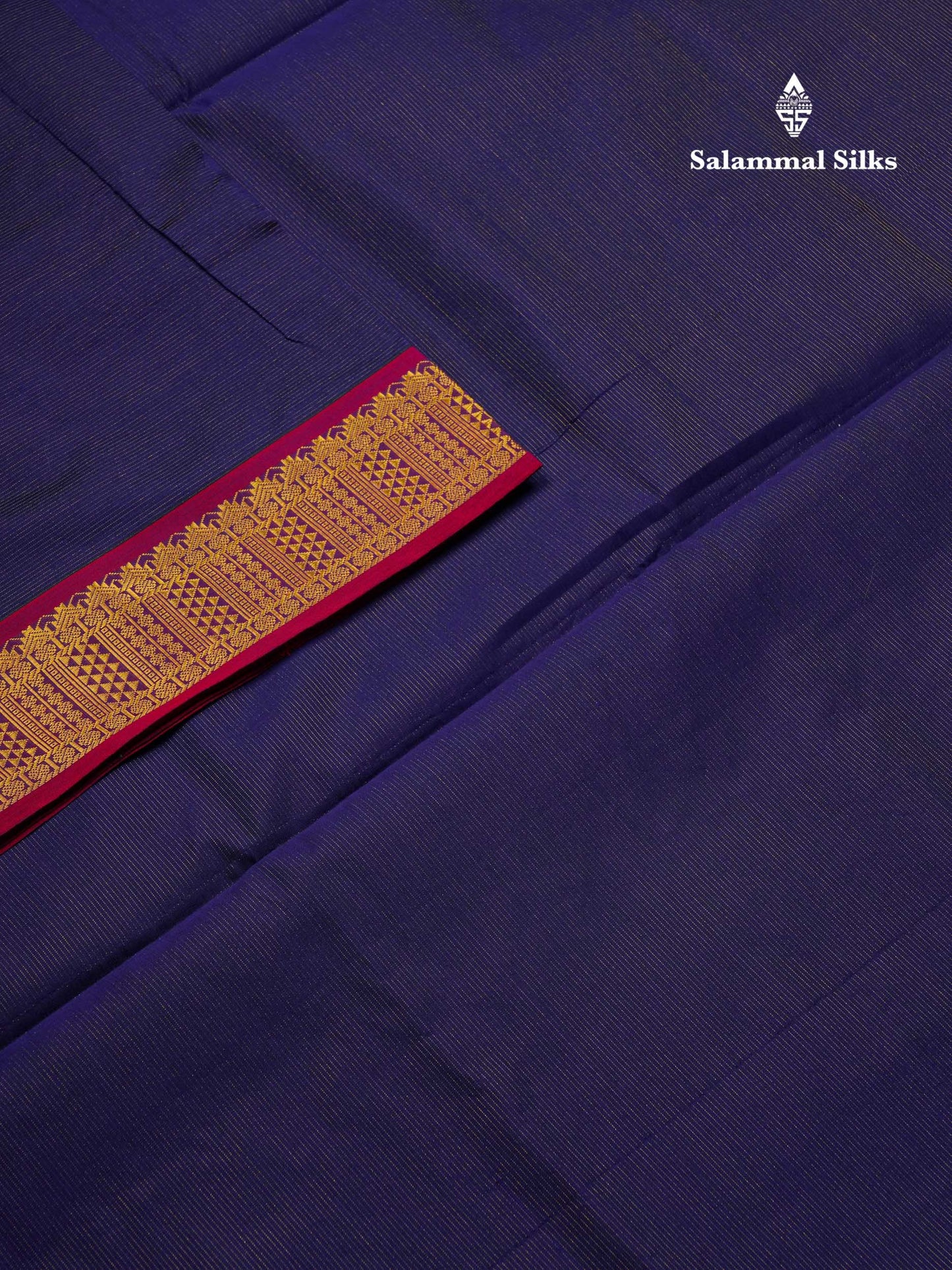 Beautiful Parrot Green Vaira Oosi Lines Semi Silk Cotton Saree With Contrast Pink Blouse