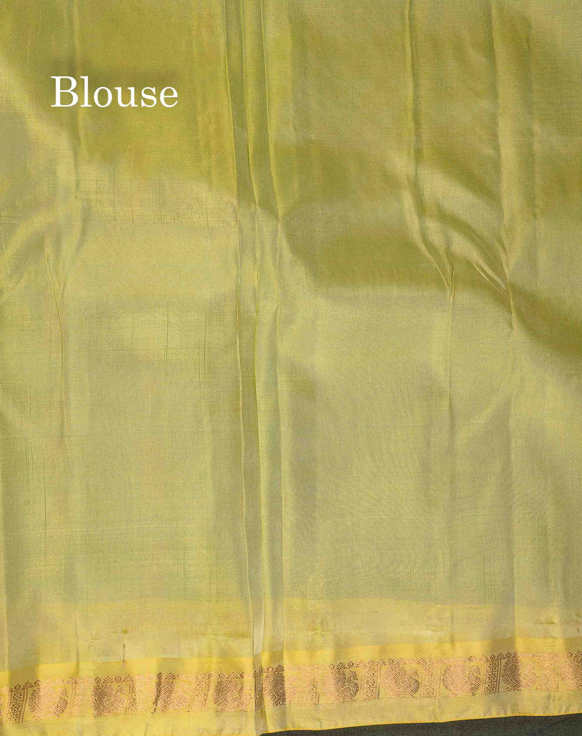 Pure Mix Silk Saree - Sapphire Green Colour Body With Contrast Light Green Small Border