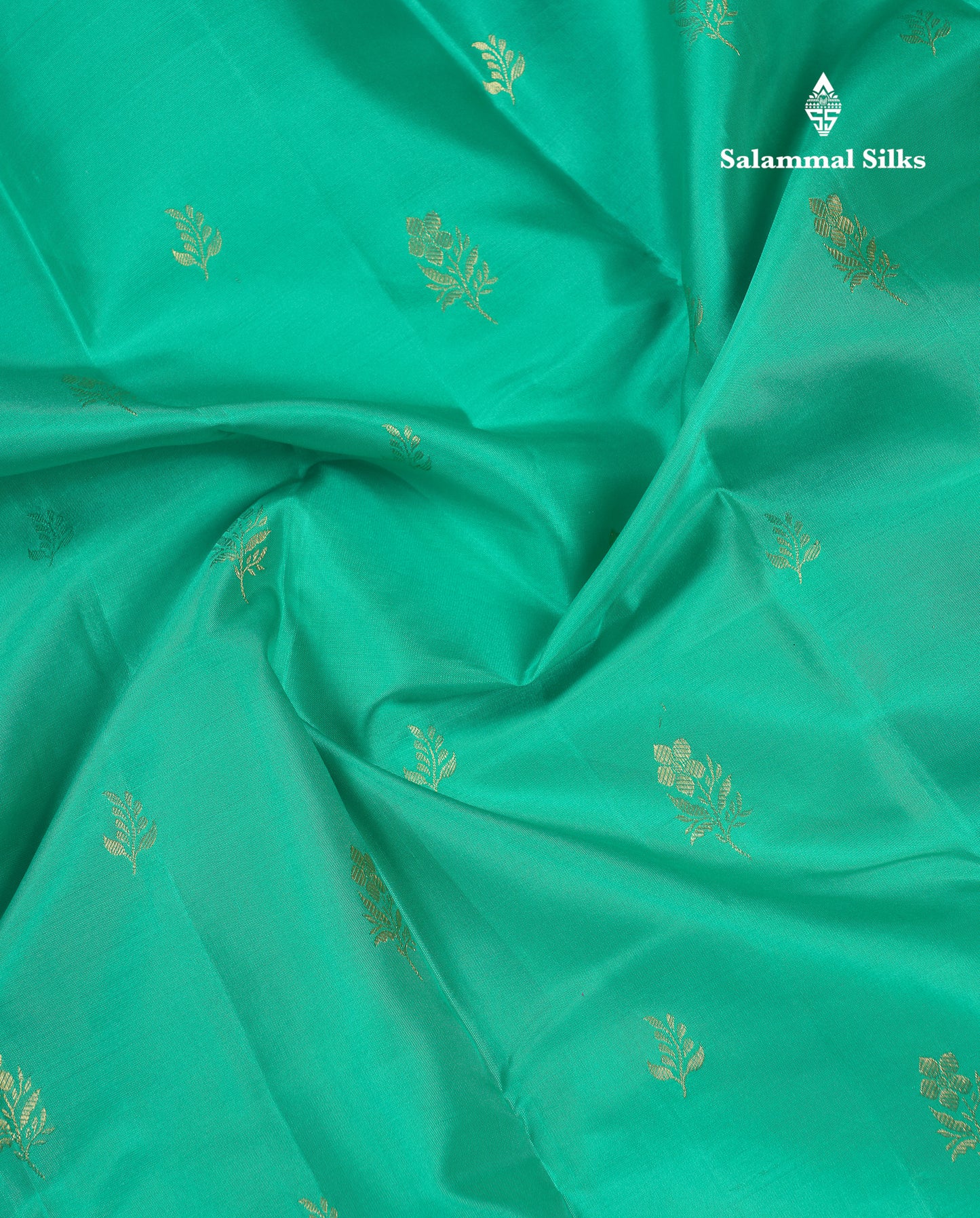 Beautiful Light Rexona Green Pure Kanjivaram Silk Saree With Traditional Evening Morning Border