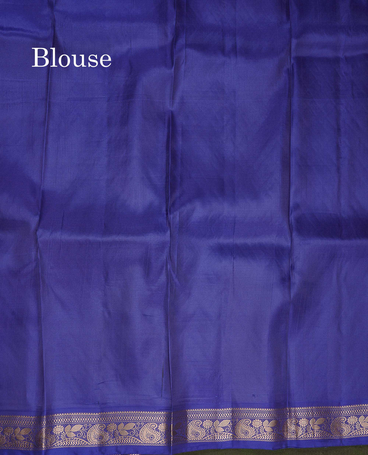 Pure Mix Silk Saree - Dual Tone Green Colour Body With Contrast Violet Small Border